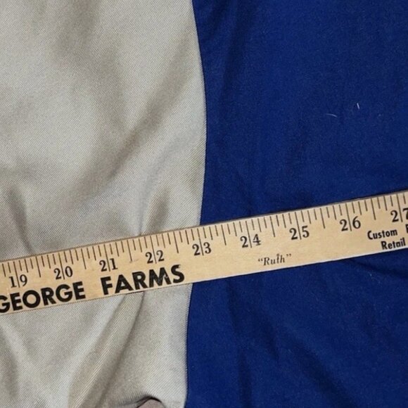 VTG Track Gear Valvoline Racing Jacket Mark Martin #6 Blue Size Large USA Made - Picture 5 of 10